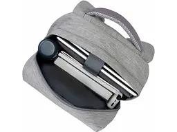 Рюкзак для ноутбука RIVACASE 7562 grey/mocha anti-theft 15.6 - мініатюра 7