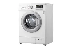 Пральна машина LG з фронтальним завантаженням F1296HDS1, 7кг, 1200, A+++, Пар, глибина 44см, Дисплей, Інвертор, Білий (F1296HDS1) - мініатюра 9