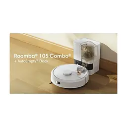 Пилосос iRobot Roomba Combo 105 + AutoEmpty dock (White) (y351240) - мініатюра 5