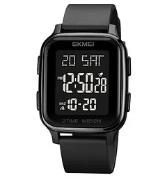 Наручний годинник чоловічий Skmei 1858 Black, 1858BK (18457)