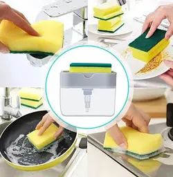 Дозатор Мила Soap Pump Sponge Caddy (0115) - мініатюра 6