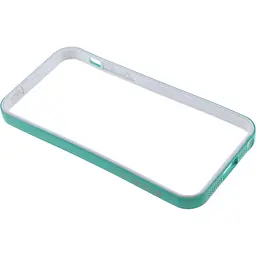 Бампер Totu Evque Bumper для iPhone 5/5S White/Blue - мініатюра 2
