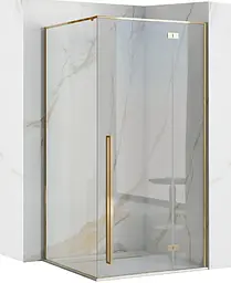 Душова кабіна Rea Fargo 90x120 gold REA-K6614, Золотий, Універсальна, прозорий