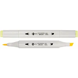 Набір акварельних маркерів Santi Sketch SM-77 світло-жовтий 6 шт. (391107)