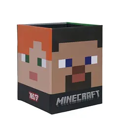 Стакан для письмового приладдя Yes "Minecraft" картон