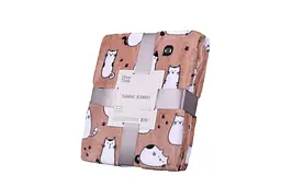Плед Ardesto Flannel 160х200 см 100% поліестер котики pbe0050435 - мініатюра 2