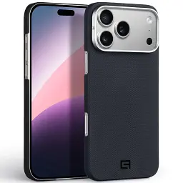 Чохол до мобільного телефона Armorstandart BlackIcon Aramid Plain MagCase Apple iPhone 18 Pro Black (ARM92838) - мініатюра 2