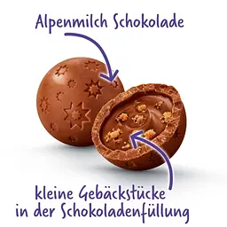 Шоколадні цукерки Milka Feine Kugeln Lebkuchen Geschmack 90г - мініатюра 3