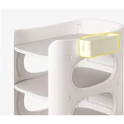 Столик сповивальний Mealux Dora з матрацом (KD-E062 Grey/White+mattress) - мініатюра 3