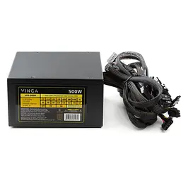 Блок живлення Vinga 500W (VPS-500B) Б/в - мініатюра 2