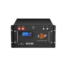 Акумулятор LP LiFePO4 51,2V - 230 Ah (11776Wh) (Smart BMS 200A) с LCD RM AB RS485/CAN