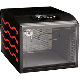 Сушарка для овочів та фруктів Sencor SFD 6600BK - мініатюра 6