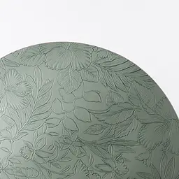 Килимок для сервірування столу Orchids 38 см, оливковий Yiwu HP-35-8GR - мініатюра 4