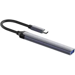 Концентратор ColorWay USB-C 4-в-1 USB2.0х3/USB3.0 (CW-HUB04) - мініатюра 3