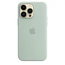 Чохол Silicone Case з MagSafe для Apple iPhone 14 Pro Max (Succulent) ААА [72719] - мініатюра 2