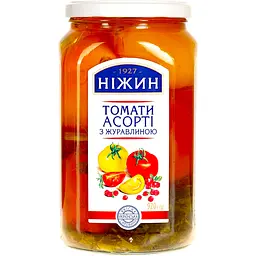 Асорті Ніжин з томатів з журавлиною 920 г (777413)