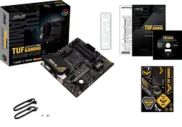 Материнcька плата TUF GAMING A520M-PLUS II sAM4 A520 4xDDR4 HDMI DP D-Sub mATX Asus teh0019067 - мініатюра 3