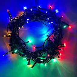 Гірлянда ColorWay LED 50 5 м, 8 функцій, кольорова 220V (CW-G-50L5VMC) - мініатюра 6