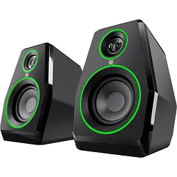 Акустична система 2.0 Defender Solar 10, 10Вт, Bluetooth, RGB підсвітка, USB, чорна - мініатюра 3