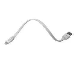 Кабель USB AM - Lightning, 25 см, білий, ColorWay, 2.4A (CW-CBUM-LM25W)