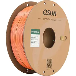 Пластик для 3D-принтера eSUN ePLA-Silk Mystic 1.75 мм 1kg blue-orange-green (ePLA-SilkMystic-P175BOG1) - мініатюра 1