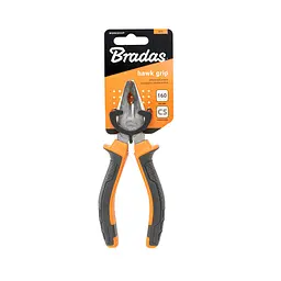 Плоскогубці універсальні Bradas HAWK GRIP, 160 мм (DIY-PL1110/6) - мініатюра 3