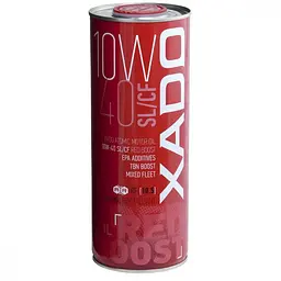 Моторна олива Xado 10W-40 SL/CF, Red Boost 1 л (XA 26144)