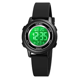 Наручний годинник дитячий 1721BK Black Skmei acs0030620 - мініатюра 2