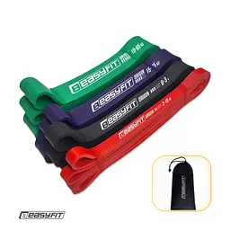Гумові петлі EasyFit: набір 2-65 кг (4 шт)