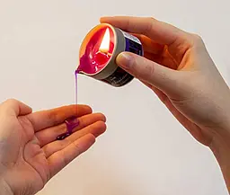 Масажна свічка - Vibratissimo Crazy Purple, 50 мл