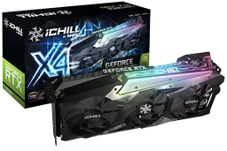 Відеокарта GeForce RTX 3090 24GB Inno3D iChill X4 (C30904-246XX-1880VA36) Б/В