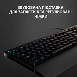 Клавіатура Logitech G213 Prodigy Gaming Keyboard (920-010740) - мініатюра 3