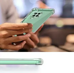 Панель BeCover Anti-Shock для Samsung Galaxy M53 SM-M536 Clear (707569) - мініатюра 4