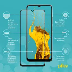 Скло захисне Piko Full Glue RealMe C53 Black (1283126577840) - мініатюра 2
