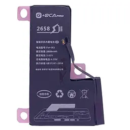 Акумулятор iPhone XS 2658mAh, оригінал G+OCA PRo