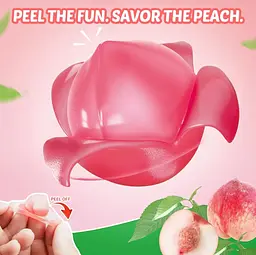 Жувальні цукерки Amos Peelerz Gummy Peach 85г - мініатюра 5