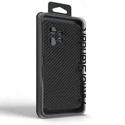 Карбоновый чехол для Xiaomi Redmi Note 12 4G, LikeCarbon, черный, панель, защитный чехол-накладка, ультратонкий и легкий, противоударный, обеспечивает защиту от ударов, падений и царапин, ArmorStandart (ARM71947) - мініатюра 3