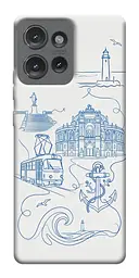 TPU чохол Demsky Southern pearl для Motorola Edge 50