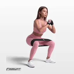 Тканинна гумка для фітнесу EasyFit HARD - мініатюра 2