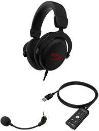 Навушники HyperX Cloud Core + 7.1 Black (HX-HSCC-2-BK/WW) - мініатюра 5