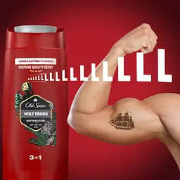 Гель для душу та шампунь Old Spice 3 в 1 Wolfthorn 675 мл - мініатюра 9