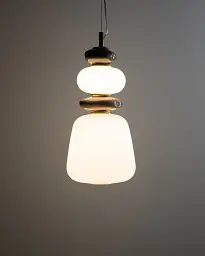 Підвісний світильник, люстра Nowodvorski 11702 Ceramic Vertical LED 1x12W 3000K 950Lm IP20 білий - мініатюра 2