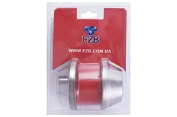 Замок накладний для металевих дверей FZB 15-210 CP - мініатюра 4