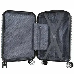 Валіза маленька під ручну поклажу Semi Line 20 дюймів (S) дюймів (S) Polycarbonate/ABS-Plastic Blue (T5764-1) - мініатюра 6