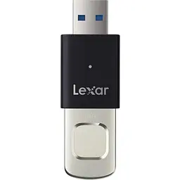USB флеш-накопичувач Lexar JumpDrive Fingerprint F35 Pro 64GB USB-A 3.2 [LJDF35P064G-RNBNG] [136846] - мініатюра 3