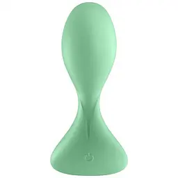 Анальна смарт-пробка Satisfyer Trendsetter, 11.2х5 см, зелена - мініатюра 3