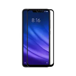 Скло захисне PowerPlant Full screen Xiaomi Mi 8 Lite, Black (GL606443) - мініатюра 1