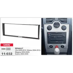 Перехідна рамка Renault Clio, Megane, Scenic, Modus Carav 11-032 - мініатюра 4