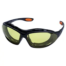 Набір окуляри захисні Sigma з обтюратором і змінними дужками Super Zoom anti-scratch, anti-fog бурштин 9410921