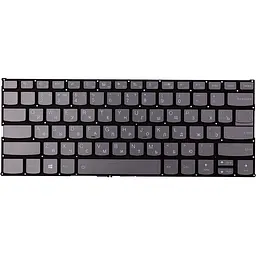 Клавіатура для ноутбука Lenovo Yoga 730-13IKB, 730-15IKB, темно-сіра, підсвічування (KB314485)